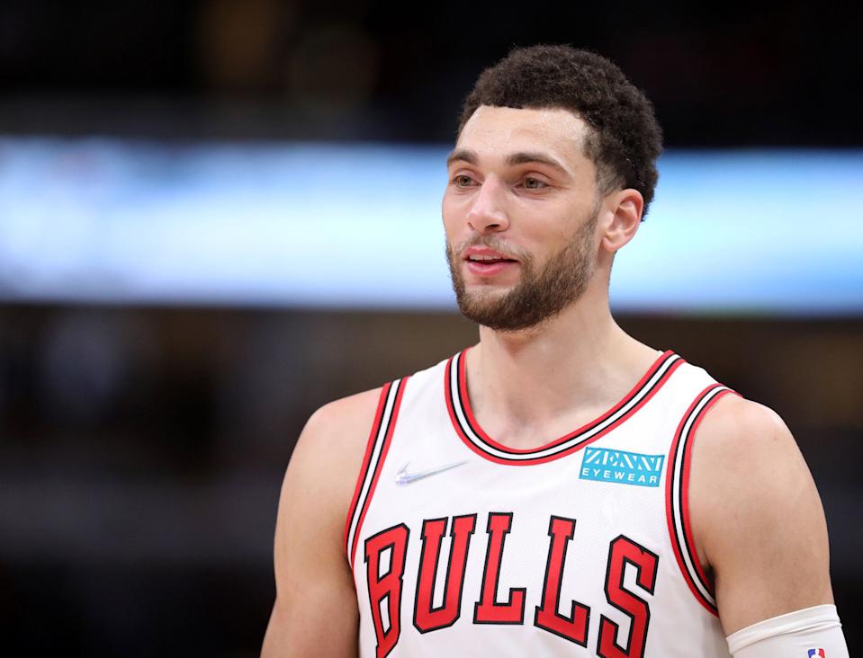 Zach LaVine was an integral part of the Chicago Bulls';  Rise in the Eastern Conference this season.  Now, he could be in line for the maximum contract during free agency this summer.  (Brian Casella/Chicago Tribune/News Tribune Service via Getty Images)