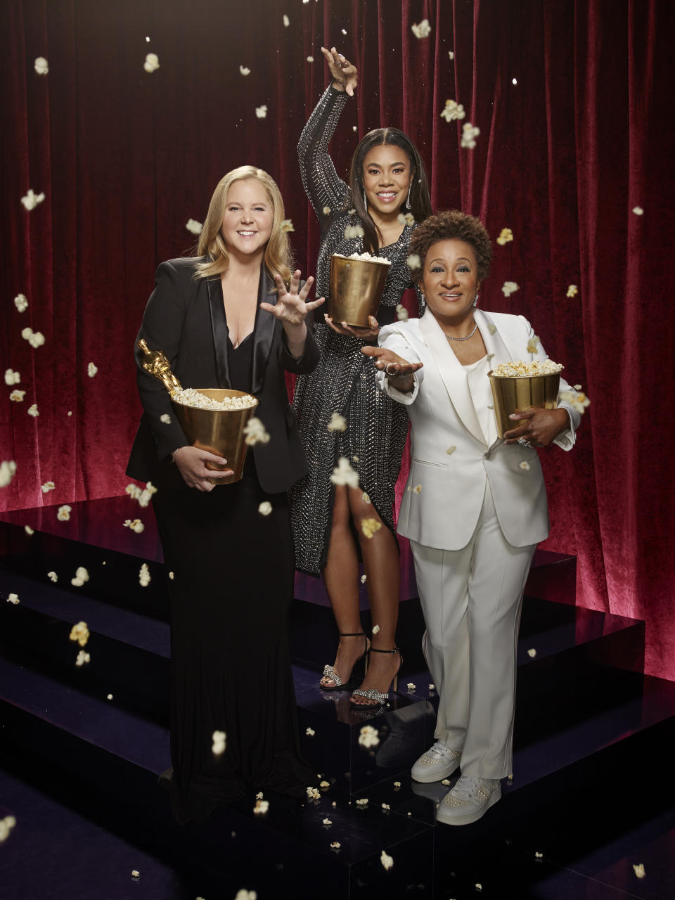 The Oscars - The ABCs of 94th Academy Awards Amy Schumer, Regina Hall and Wanda Sykes