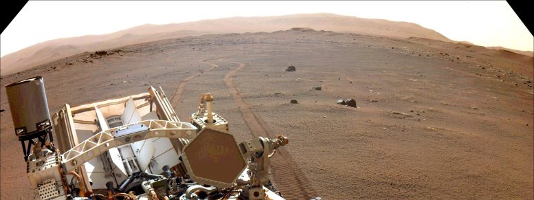 NASA tracks the wheels of Mars perseverance