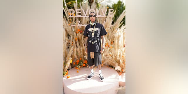 Kylie Jenner's ex-boyfriend, Tyga, stopped by at Revolve before making a guest appearance during Doja Cat's Coachella performance on Sunday night.