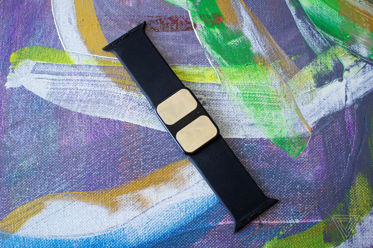 Aura 2 strap on a colorful background