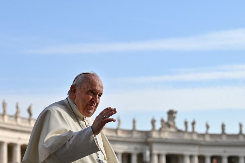 Topshot - Vatican - Religion - Pope - Presence