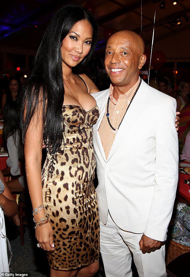 Cunning Cunning: Siren was married to Russell Simmons from 1998 to 2006 and has a son, Kenzo;  seen in 2011