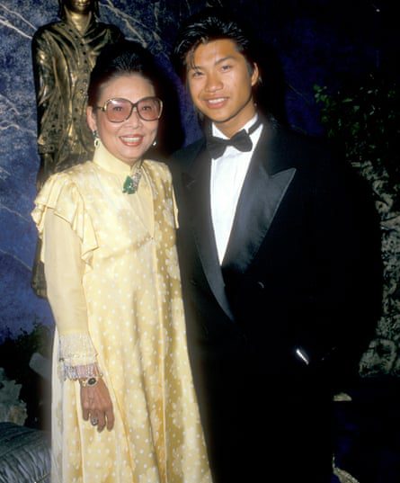 Sylvia Wu and actor Dustin Nguyen attend the California Institute for Cancer Research at the 1988 Epicurean Gala